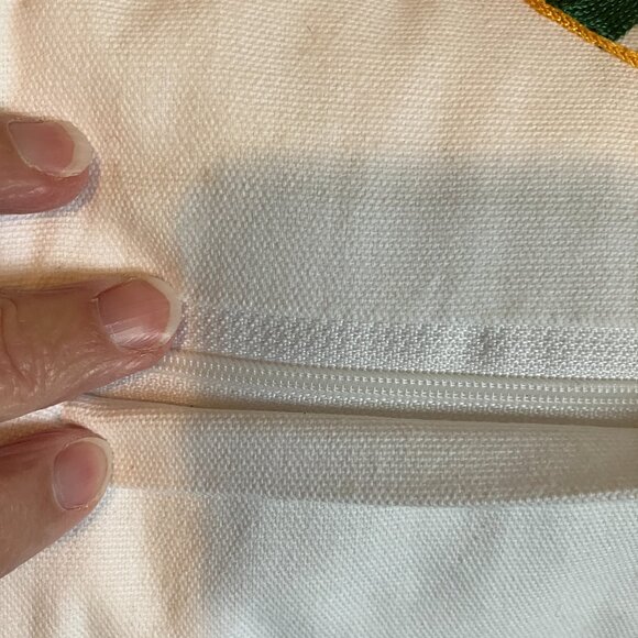 Devi Designs Pillow Embroidery Design Christmas JOY 24 x 12 Embroidered W/Tags. - Picture 12 of 14